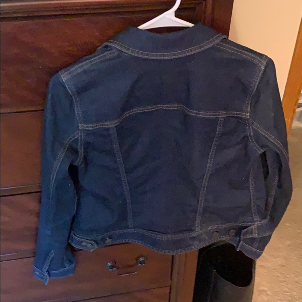Dark Jean Jacket - Picture 2 of 2